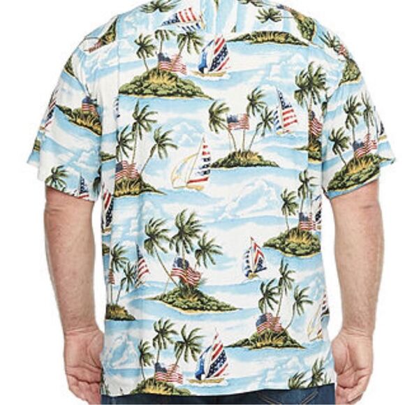 CAMPIA | Tropical Island Flag Shirt 4XL - Picture 2 of 7